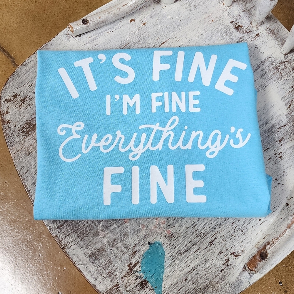 New Gildan It's Fine Tee
